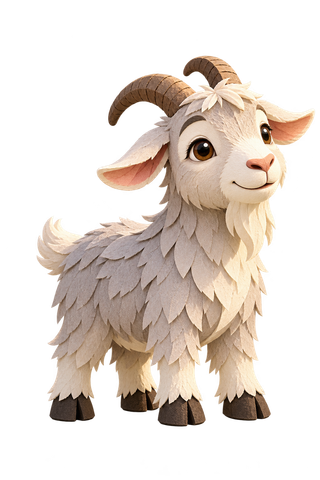 A character from The Three Billy Goats Gruff