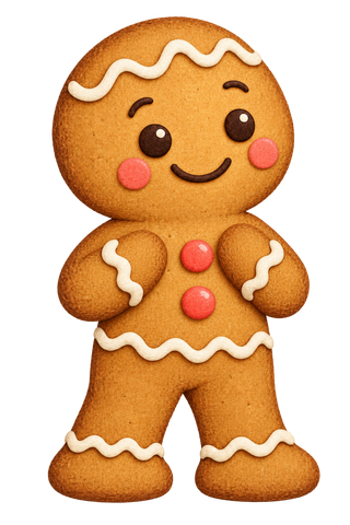 A character from The Gingerbread Man